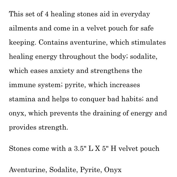 Healing Stone Pack - Picture 6 of 6